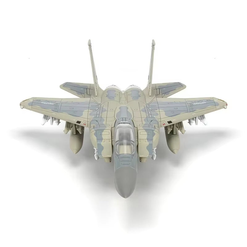 1/72 Creative Military Series Mcdonnell Douglas F-15 Eagle Fighter Building Blocks Pre-Color Model DIY Decor Toys for Xmas Gifts
